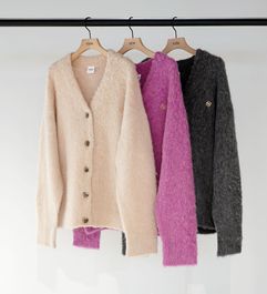 YENN/ۥѥߥåǥ/ALPACA MIX CARDIGAN(Y254-91122)