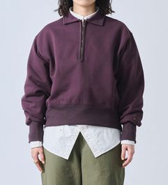 ��20��OFF�ա�kha:ki/�������ۥϡ��ե��åץ������åȥ����/HALF ZIP SWEAT SHIRTS�ڥ���󥻥����ʸ��Բġ�