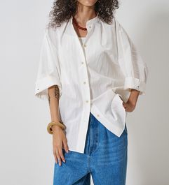 ��YENN/������ۥ饦��ɥե���ॷ��� / ROUND FORM SHIRT(Y261-11005)