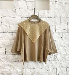 LABORATORY ��ܥ쥤�ȥ꡼ �ɥ�ޥ󥹥꡼�֥�᡼���ץ륪���С� DOLMAN SLEEVE REMAKE PULL OVER