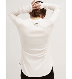 YENN ������ ���åȥ��֥���T COTTON RIB LONG TEE