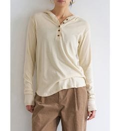 YENN ������ �إ�꡼�ա��ǥ�����T HENRY HOODIE LONGTEE