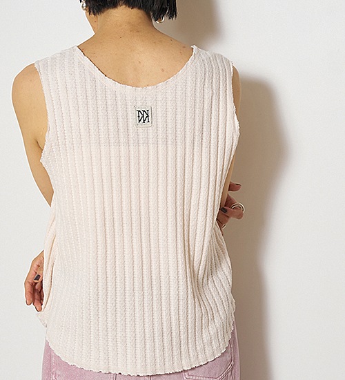 ��30��OFF�ա�YENN/������ۥ��åȥ��ե�֥��󥯥ȥå�/CUT OFF RIB TANKTOP(Y252-81037)�ڥ���󥻥����ʸ��Բġ�