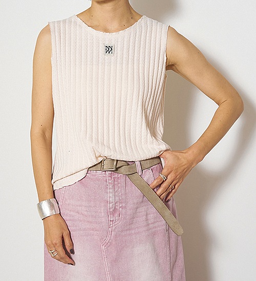 ��30��OFF�ա�YENN/������ۥ��åȥ��ե�֥��󥯥ȥå�/CUT OFF RIB TANKTOP(Y252-81037)�ڥ���󥻥����ʸ��Բġ�