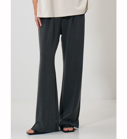 ��YENN/������ۥ����ɥ���åȥ���å��� / SLIT SLACKS(Y261-32022)