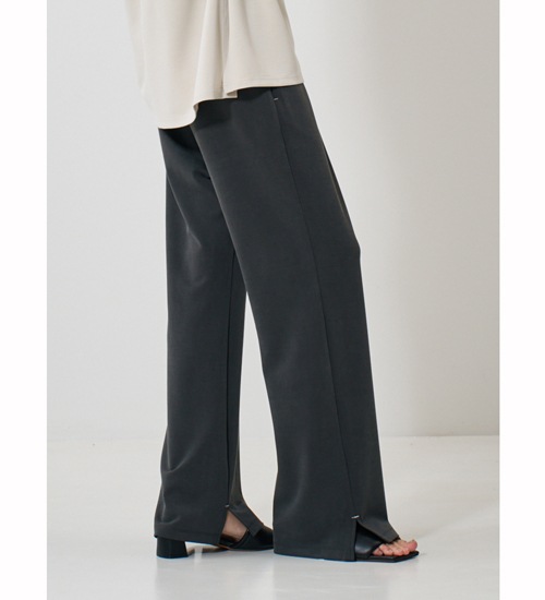 ��YENN/������ۥ����ɥ���åȥ���å��� / SLIT SLACKS(Y261-32022)