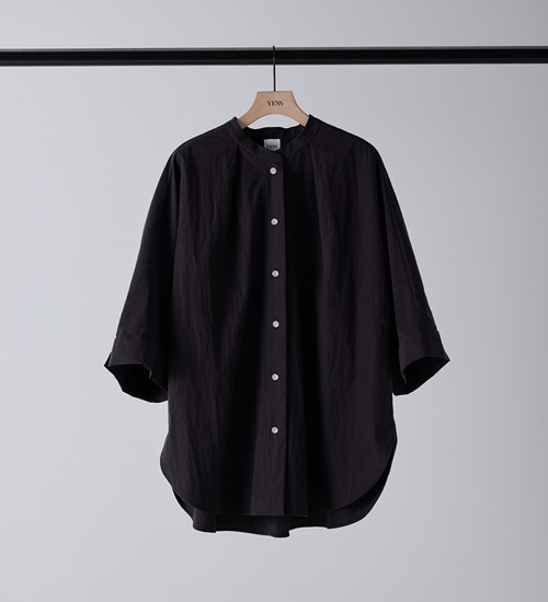 ��YENN/������ۥ饦��ɥե���ॷ��� / ROUND FORM SHIRT(Y261-11005)