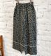 MANON �ޥΥ� ���ꥸ�ʥ��ͥ� �ե��ץ��� ���������ѥ�� ORIGINAL LINEN FLOWER PRINT EASY PANTS