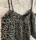 MANON �ޥΥ� ���ꥸ�ʥ��ͥ� �ե��ץ��� ����ߥ����� ORIGINAL LINEN FLOWER CAMISOLE