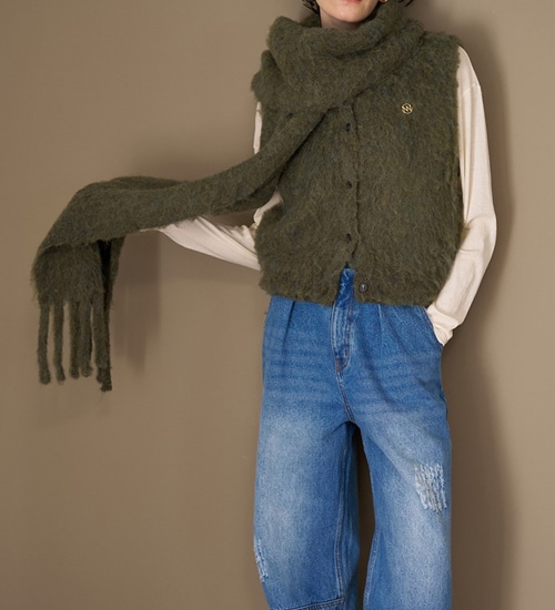 ��YENN/������ۥե�åե����ޥե顼/FLUFFY MUFFLER(Y253-91094)