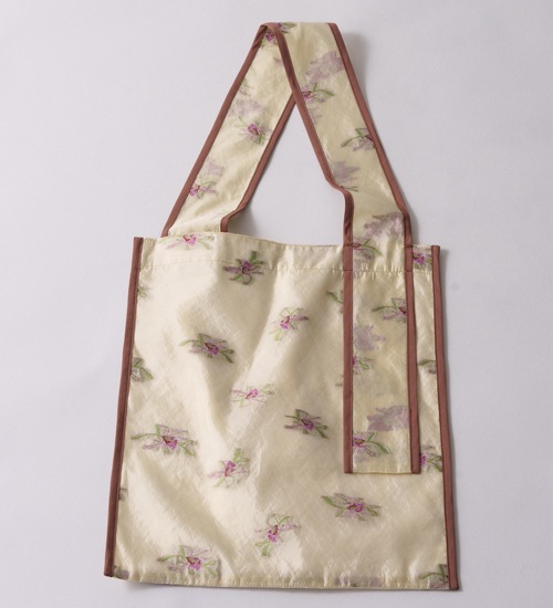 WHYTO. �ۥ磻�� �������ե��Хå� sheer flower bag