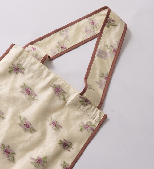 WHYTO. �ۥ磻�� �������ե��Хå� sheer flower bag