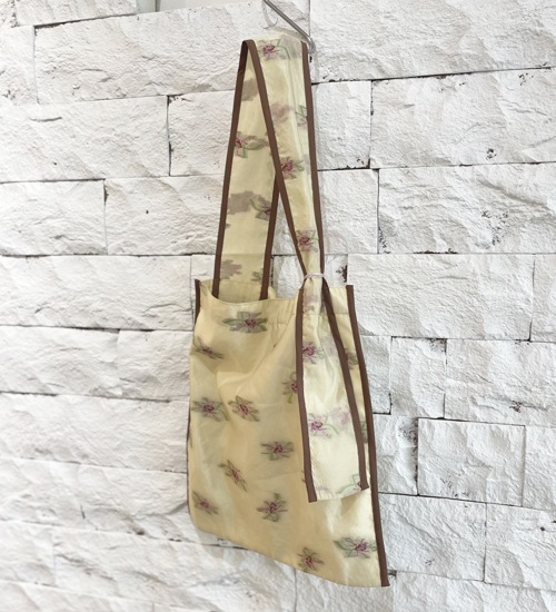 WHYTO. �ۥ磻�� �������ե��Хå� sheer flower bag