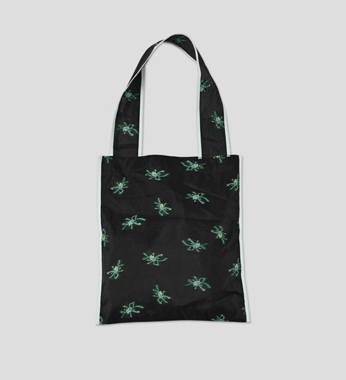 WHYTO. �ۥ磻�� �������ե��Хå� sheer flower bag