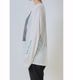 WHYTO. �ۥ磻�� 2way�������ץ��ȥ���T����� 2way sheer print long tee