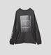 WHYTO. �ۥ磻�� 2way�������ץ��ȥ���T����� 2way sheer print long tee