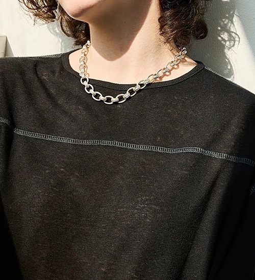 ��30��OFF�ա�kha:ki/�������ۥ����ŷ���磻��T����ġ�LI/PE SLUB WIDE TOP�ڥ���󥻥����ʸ��Բġ�