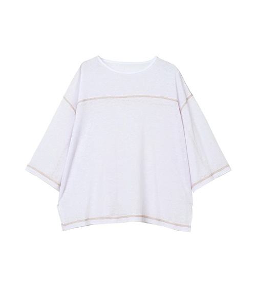 ��30��OFF�ա�kha:ki/�������ۥ����ŷ���磻��T����ġ�LI/PE SLUB WIDE TOP�ڥ���󥻥����ʸ��Բġ�