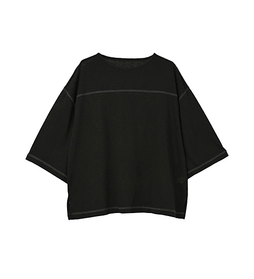 ��30��OFF�ա�kha:ki/�������ۥ����ŷ���磻��T����ġ�LI/PE SLUB WIDE TOP�ڥ���󥻥����ʸ��Բġ�