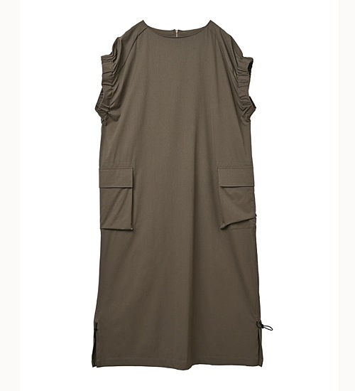 ��30��OFF�ա�kha:ki/�������ۥ��㥶�����꡼�֥��ԡ�����GATHER SLEEVE OP�ڥ���󥻥����ʸ��Բġ�