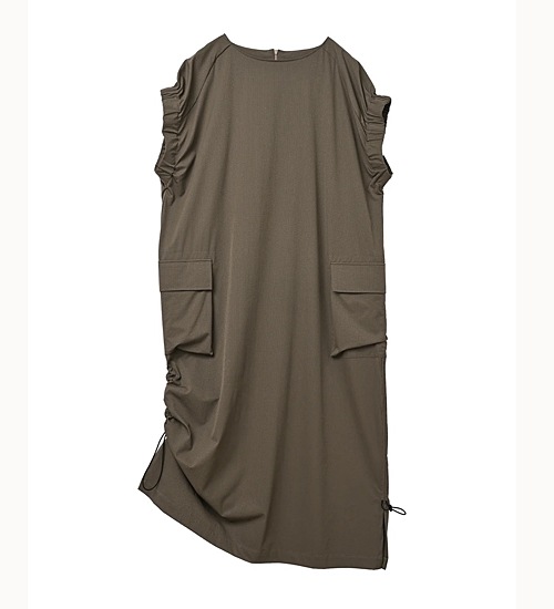 ��30��OFF�ա�kha:ki/�������ۥ��㥶�����꡼�֥��ԡ�����GATHER SLEEVE OP�ڥ���󥻥����ʸ��Բġ�