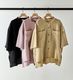 YENN ������ �ӥå��ݥ��åȥ���� BIG POCKET SHIRT