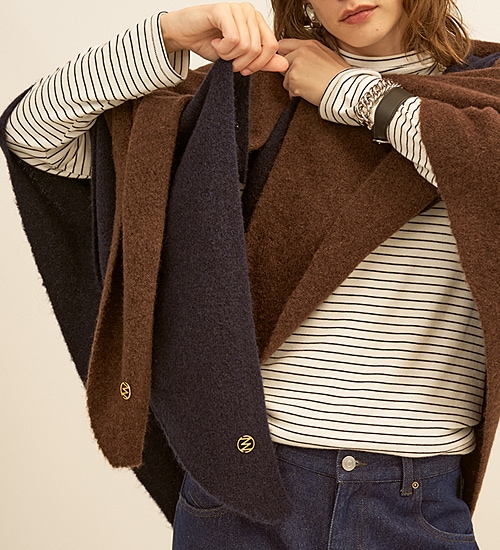 ��20��OFF�ա�YENN/������ۥ���ѥ��ߥå�����������/ALPACA MIX SCARF(Y244-91107)�ڥ���󥻥����ʸ��Բġ�