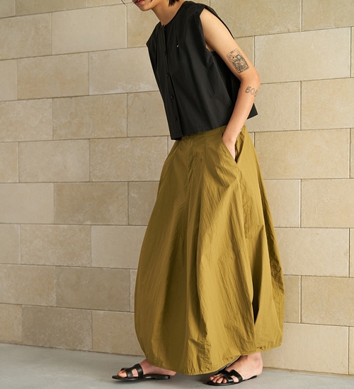 YENN ������ �ܥ�塼�५���֥������� VOLUME CURVE SKIRT