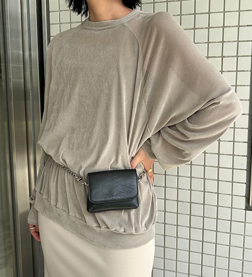 YENN/ۥեå塼ץ륪С/FLOCKY TULLE PO(Y254-81115)