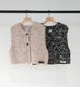 YENN/ۥߥåϥɥ˥åȥ٥/MIX HAND KNIT VEST(Y254-91117)