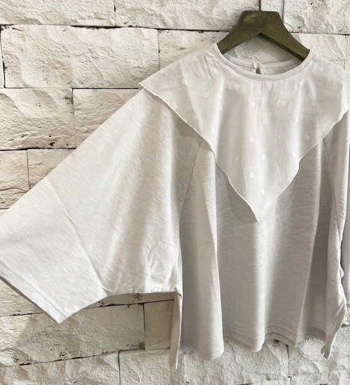 LABORATORY ��ܥ쥤�ȥ꡼ �ɥ�ޥ󥹥꡼�֥�᡼���ץ륪���С� DOLMAN SLEEVE REMAKE PULL OVER