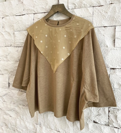 LABORATORY ��ܥ쥤�ȥ꡼ �ɥ�ޥ󥹥꡼�֥�᡼���ץ륪���С� DOLMAN SLEEVE REMAKE PULL OVER