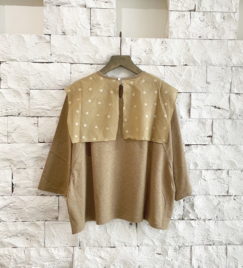 LABORATORY ��ܥ쥤�ȥ꡼ �ɥ�ޥ󥹥꡼�֥�᡼���ץ륪���С� DOLMAN SLEEVE REMAKE PULL OVER