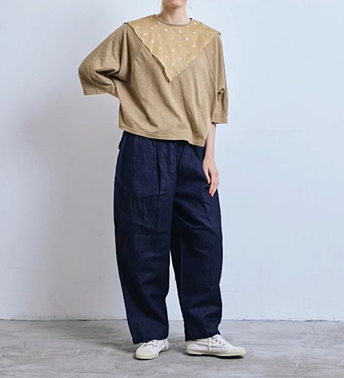 LABORATORY ��ܥ쥤�ȥ꡼ �ɥ�ޥ󥹥꡼�֥�᡼���ץ륪���С� DOLMAN SLEEVE REMAKE PULL OVER