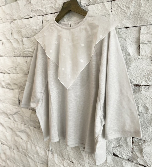 LABORATORY ��ܥ쥤�ȥ꡼ �ɥ�ޥ󥹥꡼�֥�᡼���ץ륪���С� DOLMAN SLEEVE REMAKE PULL OVER