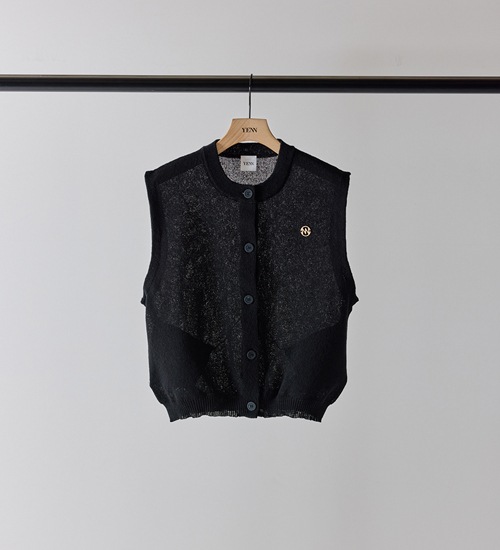 YENN ������ ��ͥ󥷥����٥��� LINEN SHEER VEST