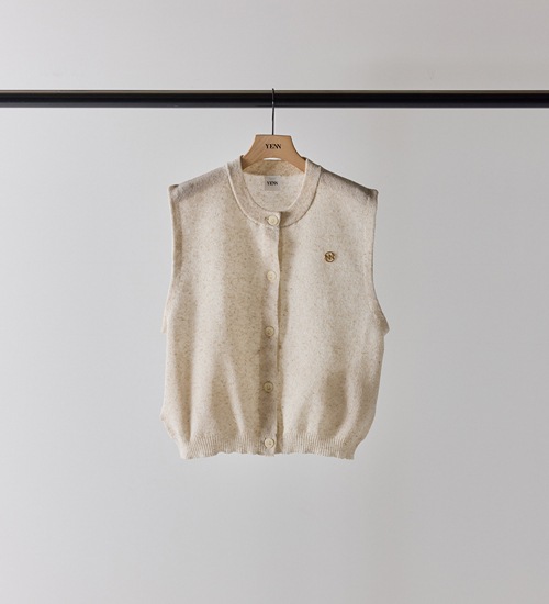 YENN ������ ��ͥ󥷥����٥��� LINEN SHEER VEST