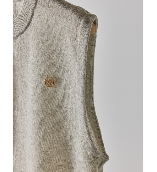 YENN ������ ��ͥ󥷥����٥��� LINEN SHEER VEST