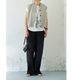 YENN ������ ��ͥ󥷥����٥��� LINEN SHEER VEST