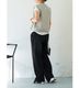 YENN ������ ��ͥ󥷥����٥��� LINEN SHEER VEST