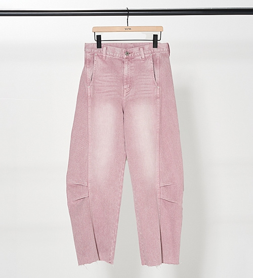 20％OFF》【YENN/イエン】ニータックデニムパンツ/KNEE TUCK DENIM PT