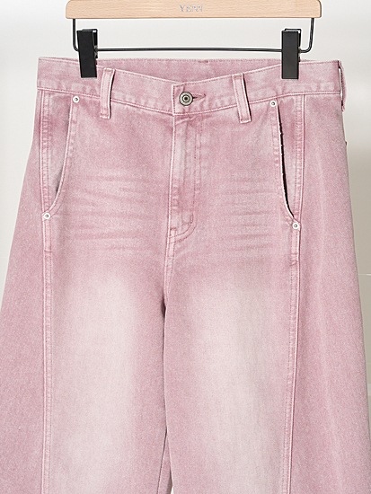 20％OFF》【YENN/イエン】ニータックデニムパンツ/KNEE TUCK DENIM PT