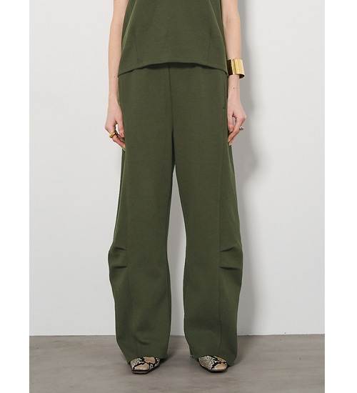 YENN/ۥˡååȥѥ/KNEE TUCK SWEAT PT(Y253-31078-2)