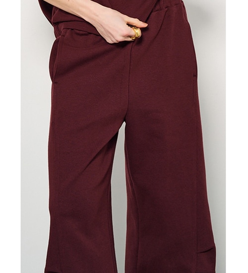 YENN/ۥˡååȥѥ/KNEE TUCK SWEAT PT(Y253-31078-2)