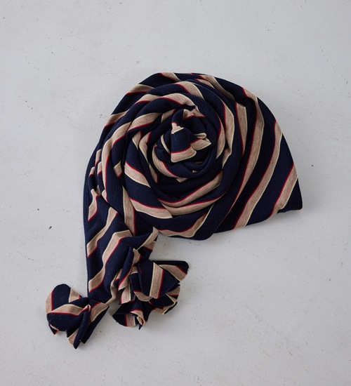 YENN ������ ���ȥ饤�ץ��㡼������������ STRIPED JERSEY SCARF