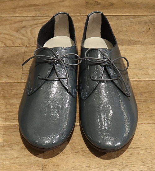 ramble dance/ランブルダンス】レースアップエナメルレザーシューズ