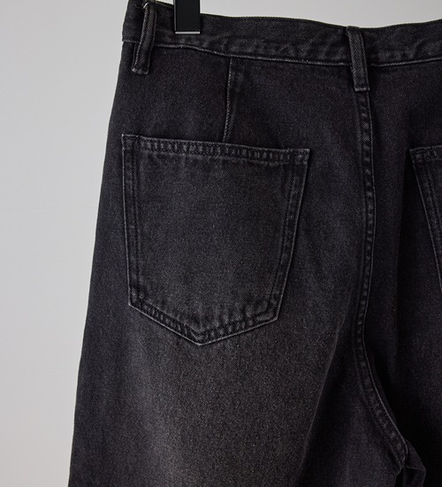 YENN ������ ���å��٥�ȥǥ˥�ѥ�� TUCK BELT DENIM PT