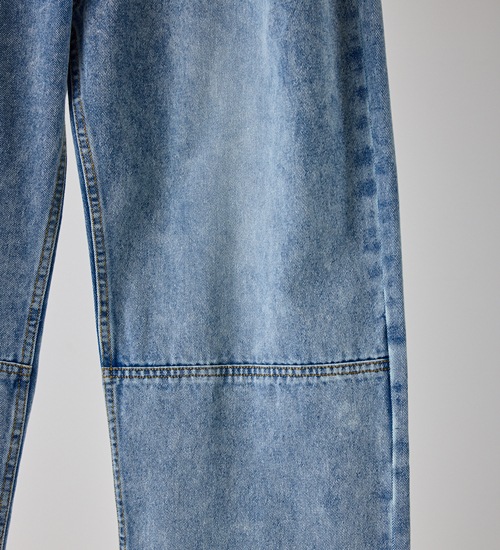 YENN ������ ���å��٥�ȥǥ˥�ѥ�� TUCK BELT DENIM PT