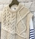 ��30��OFF�ա�kha:ki/�������ۥϥ�ɥ˥åȥ����֥�٥���/HAND KNIT CABLE VEST�ڥ���󥻥����ʸ��Բġ�