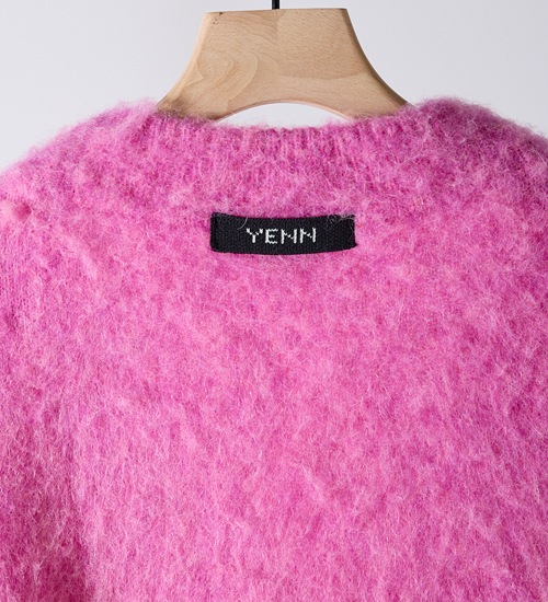 ��20��OFF�ա�YENN/������ۥ���ѥ��ߥå��������ǥ�����/ALPACA MIX CARDIGAN(Y254-91122)�ڥ���󥻥����ʸ��Բġ�